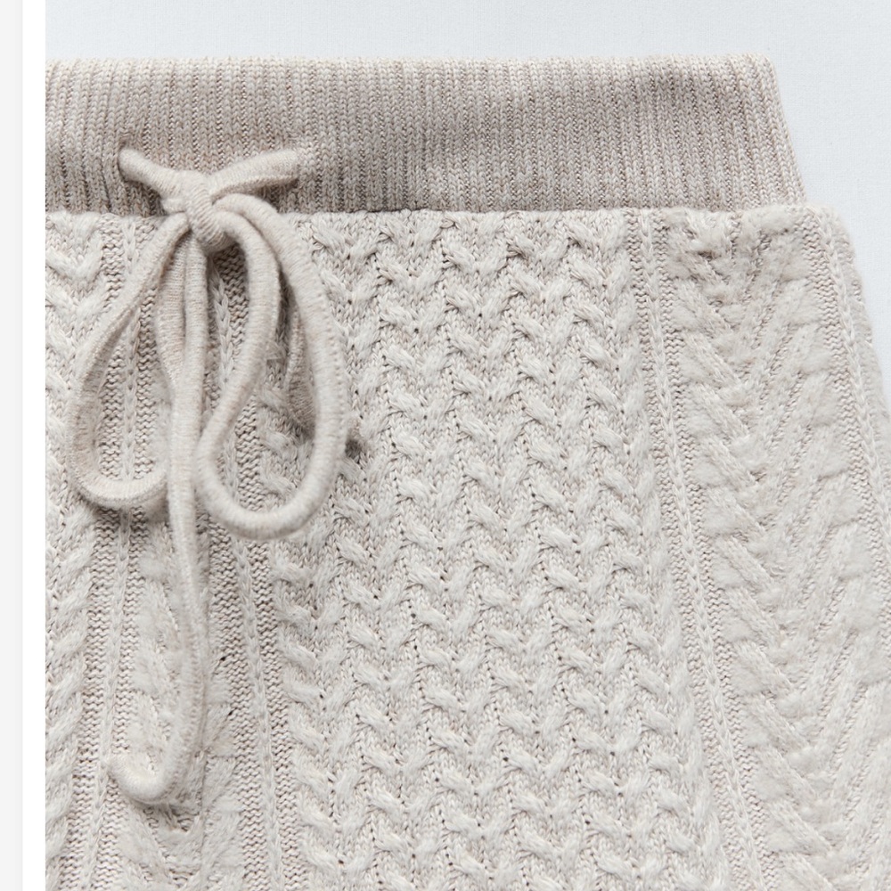 Cable knit shorts - Picture 7 of 7